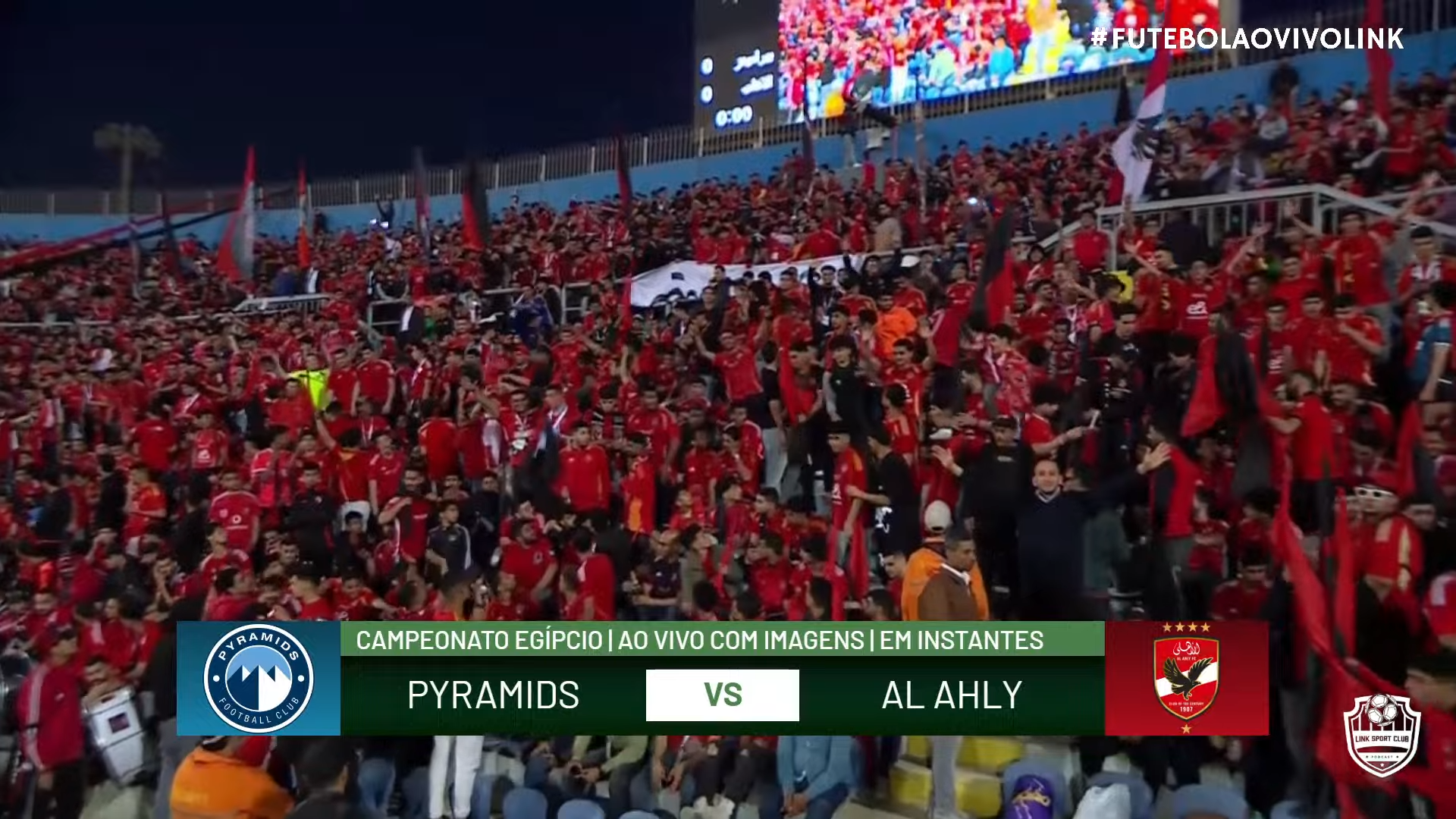 Canal da Record tem live derrubada durante exibição do Campeonato Egípcio por infração de direitos