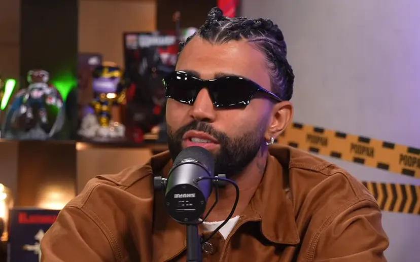 Gabigol exalta futebol feminino no Podpah, mas falta de conhecimento de apresentadores impede debate mais profundo